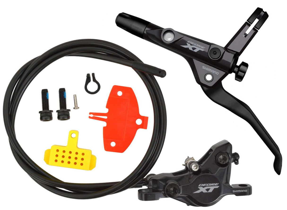 Shimano xt bl-t8100+br-m8100 skivebremse 1000mm foran
