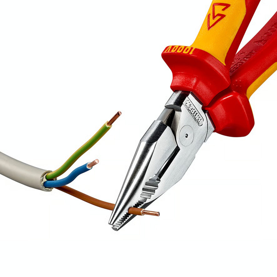 Knipex spidstænger kombinationstænger (rød gul)