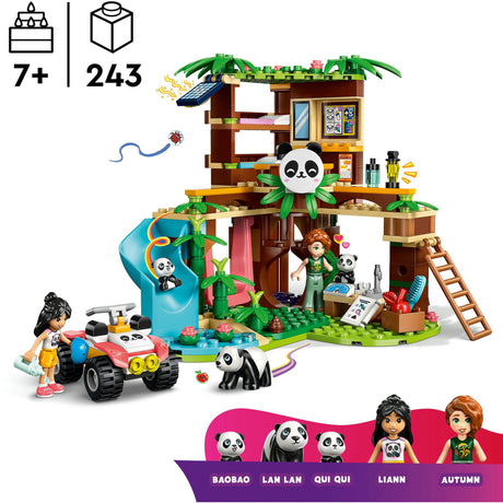 Lego ® friends the panda shelter, byggesæt, legetøj - 42648