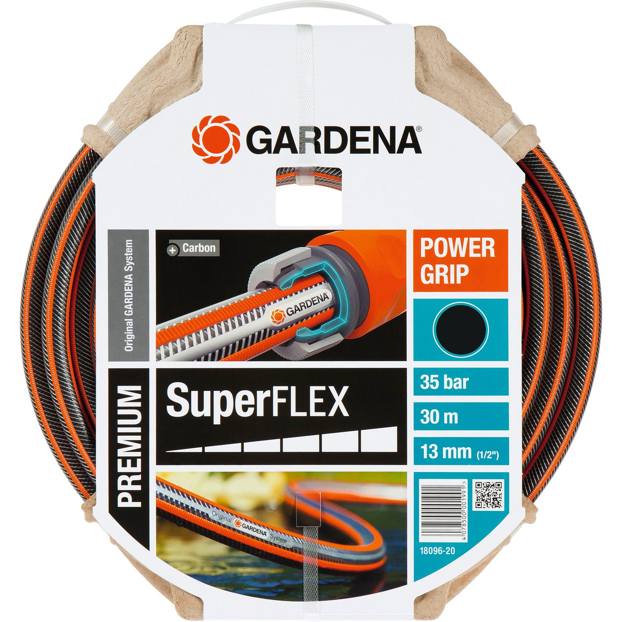 Gardena premium superflex haveslange - 30 meter - 13 mm