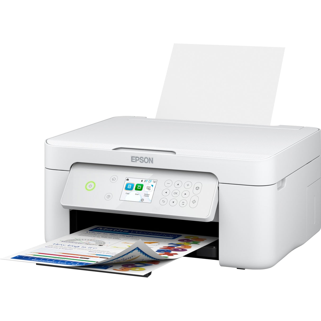 Epson expression home xp-4205 alt-i-en inkjetprinter (hvid, USB, WLAN, scan, kopi)