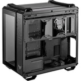 Asus tuf gaming gt502 plus midi tårnhus (sort | 2x USB-A | 1x USB-C | hærdet glas)