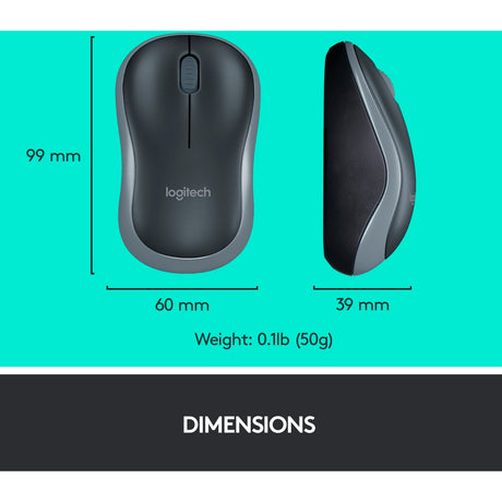 Tastatur og mus logitech mk270 qwerty