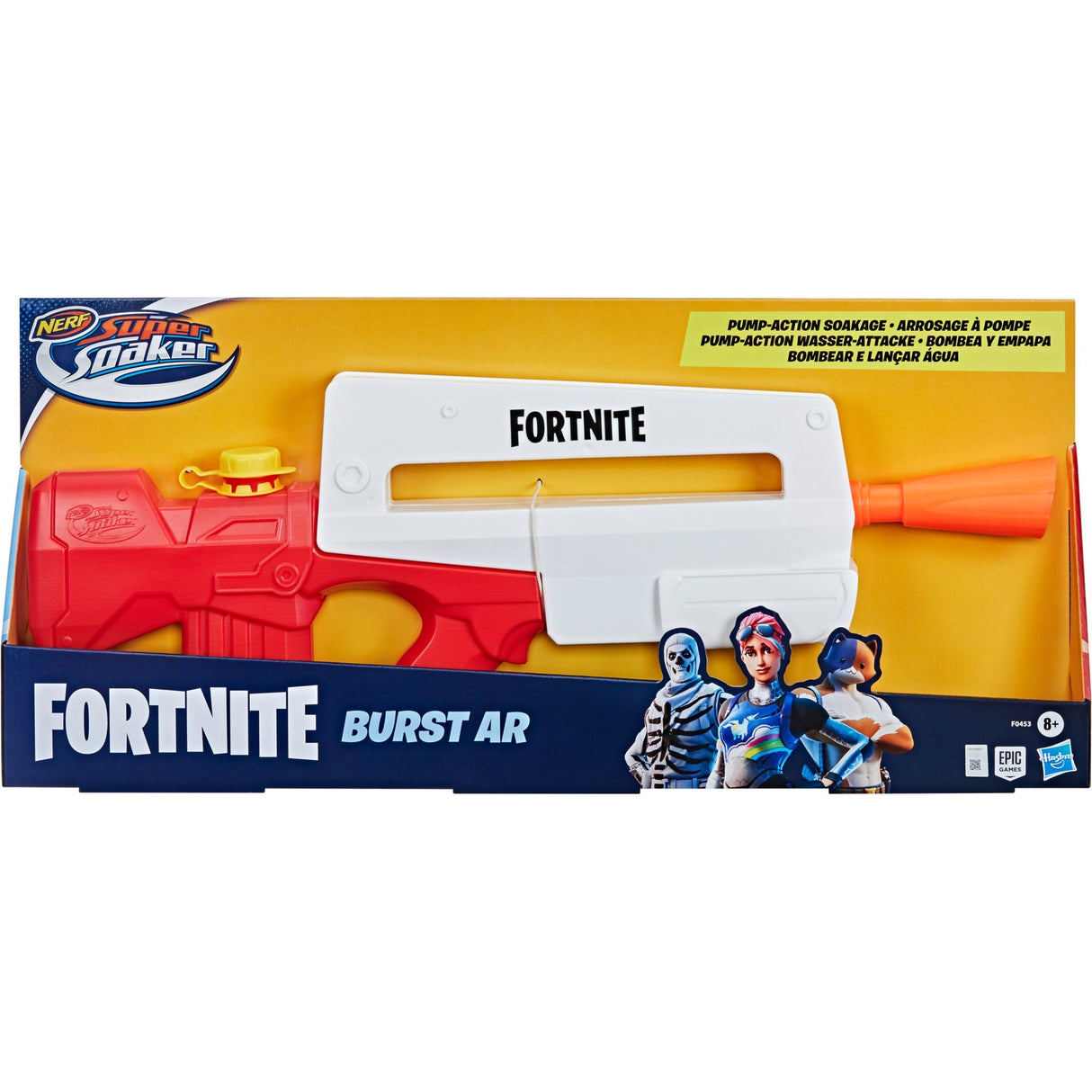 Hasbro nerf super soaker fortnite burst ar vandpistol
