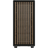 Fractal design nord midi tårnhus (hvid træfarve | 2x USB-A | 1x USB-C | hærdet glas)