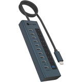 Icy box ib-hub1450-c31 usb hub (antracit)
