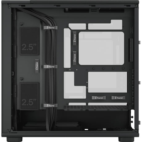 Fractal design epoch xl tg rgb midi tower behuizing (zwart | 2x usb-a | 1x usb-c | rgb | tempered glass)