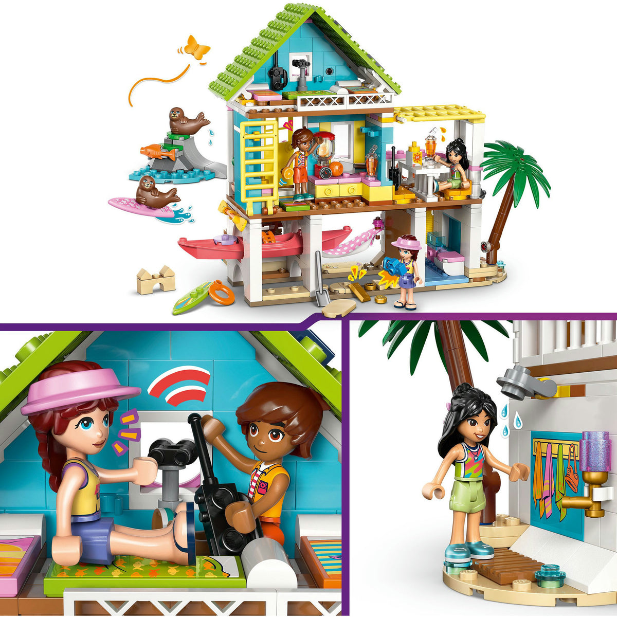 Lego friends 42699 strandhus med sæler