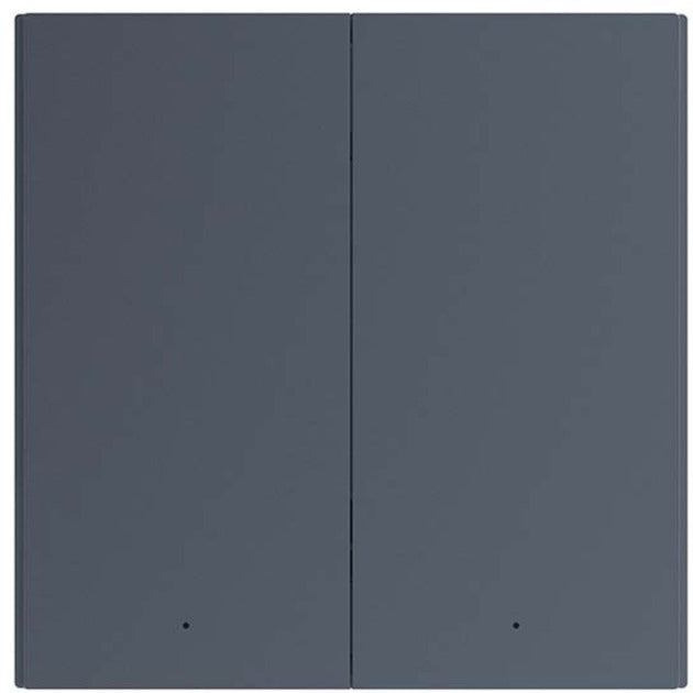 Aqara smart wall switch h1 dobbelt switch (antracit, zigbee 3.0)