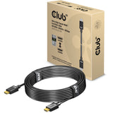 Club 3D ultra højhastigheds HDMI 2.1 certificeret kabel han-han (sort, 5 meter, 4K 120Hz, 8K 60Hz, 48Gbps)