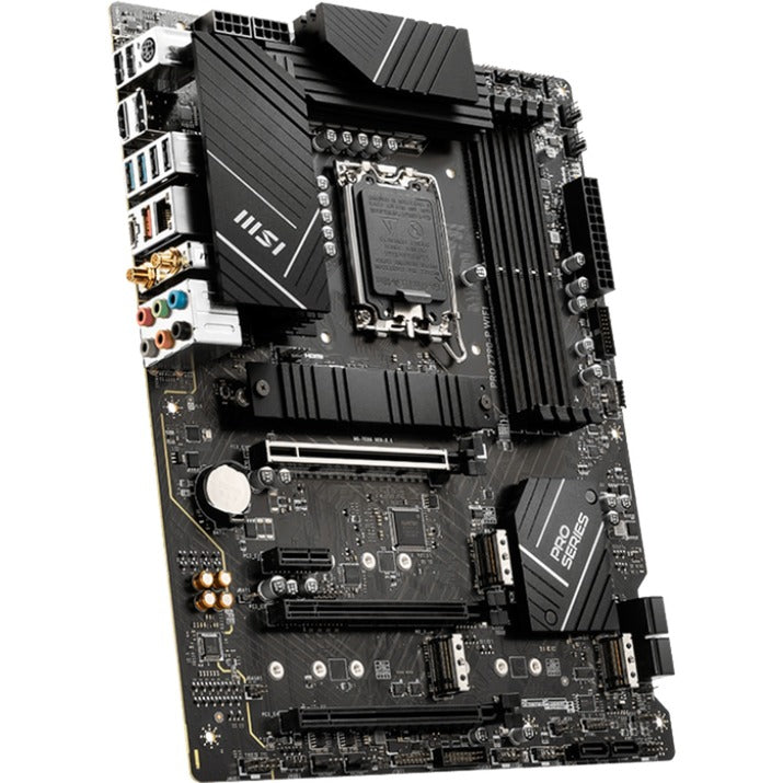Msi Pro Z790-P WiFi Socket 1700 bundkort (sort, RAID, 2,5 GB-LAN, WiFi 6e, BT, lyd, ATX)