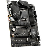 Msi Pro Z790-P WiFi Socket 1700 bundkort (sort, RAID, 2,5 GB-LAN, WiFi 6e, BT, lyd, ATX)