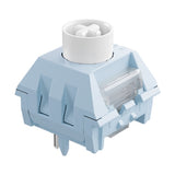 Mchose z75s orange blue snow tiger metal topcover trådløst mekanisk rgb tastatur (grå, us layout (qwerty), ttc snow tiger, 75%, rgb, hot swap, double-shot pbt, trådløs | bluetooth | usb-c)