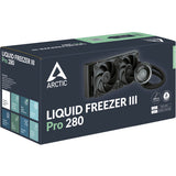 Arctic Liquid Freezer III Pro 280 vandkøling (sort, 4-pin PWM blæserstik)