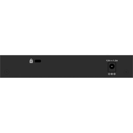 Netgear 5-ports 2.5G Multi-Gigbit Ethernet Plus-switch (MS305e) (sort, administreret)