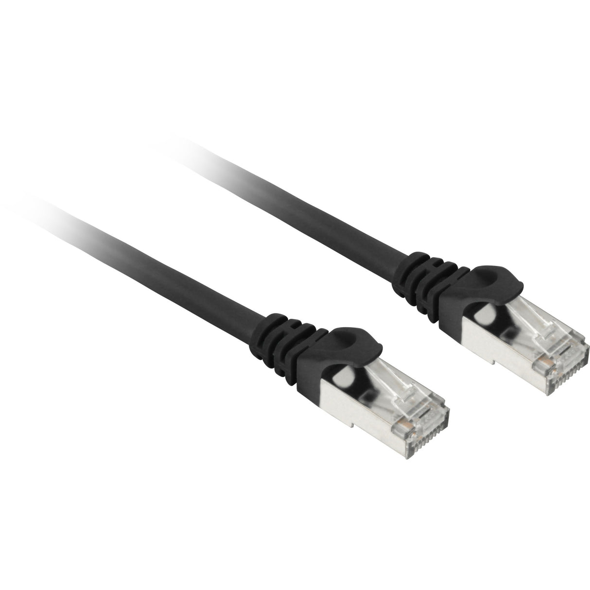 Sharkoon cat.7a netværkskabel (sort, 2 meter, SFTP, RJ-45)