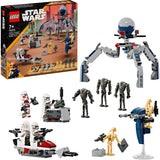 Lego star wars clone trooper™ battle droid™ kamppakke - 75372