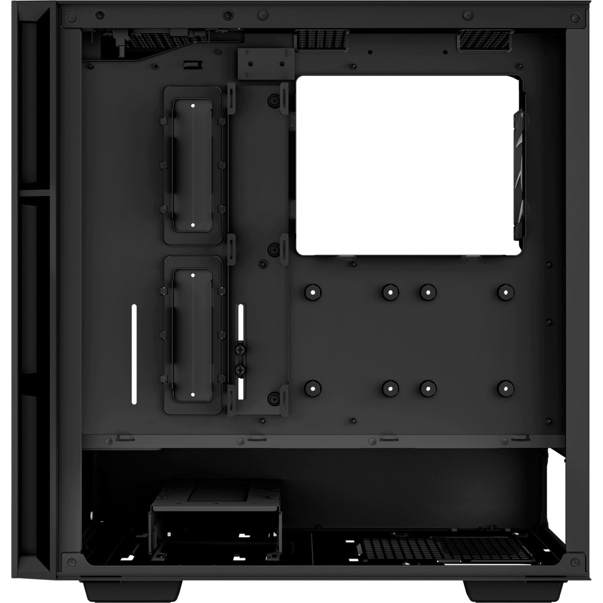 Deepcool CH560 MIDI Tower-hus (sort | 1x USB-A | 1x USB-C | RGB | vindue)