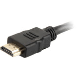Sharkoon højhastigheds HDMI-kabel med Ethernet (sort, 1 meter, 4k, forgyldt)