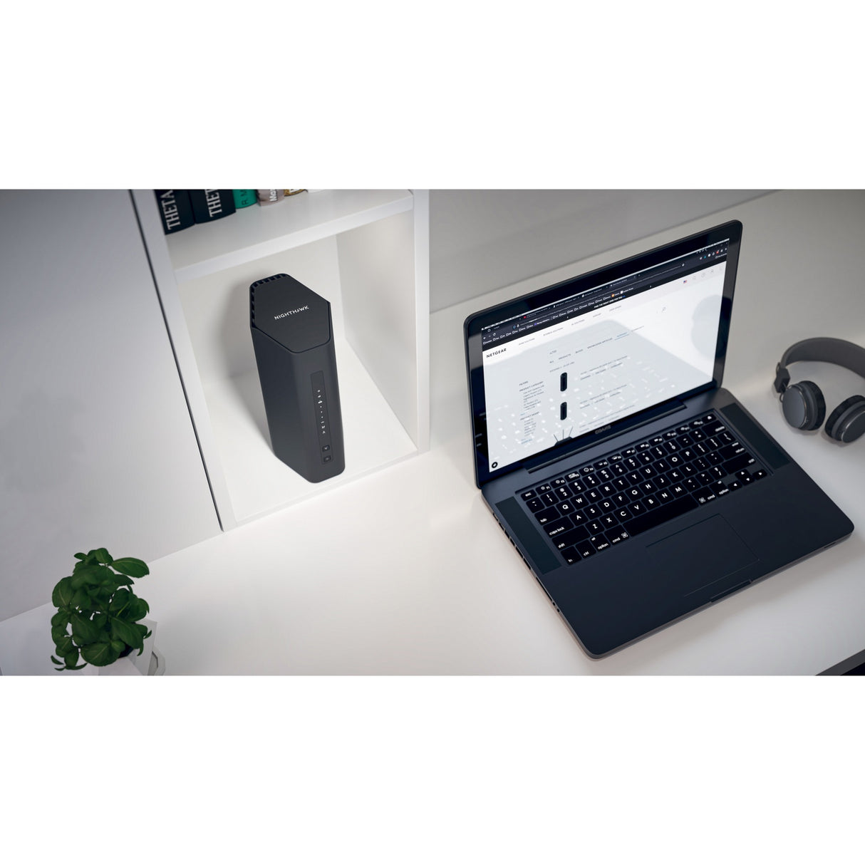 Netgear nighthawk wifi 7 router rs200 (sort)