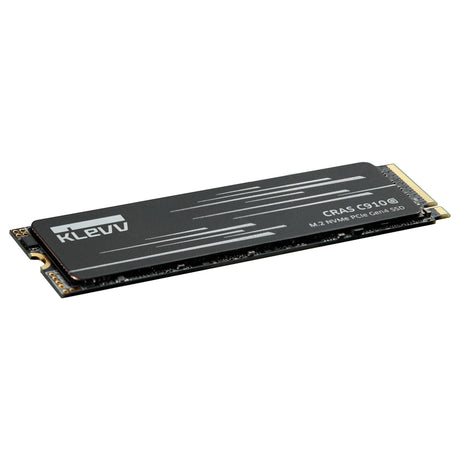 Klevv cras c910g 4 tb ssd (zwart, k04tbm2sp0-10g, pcie gen 4.0 x4, nvme 2.0)