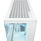 Arctic xtender midi tårnhus (hvid | 2x USB-A | 1x USB-C | RGB | hærdet glas)