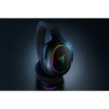 Razer barracuda x chroma over-ear gaming headset (sort, USB dongle, Bluetooth)