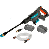 Gardena aquaclean 24 18 v p4a solo højtryksrenser (grå turkis, 14800-55, batteri medfølger ikke)