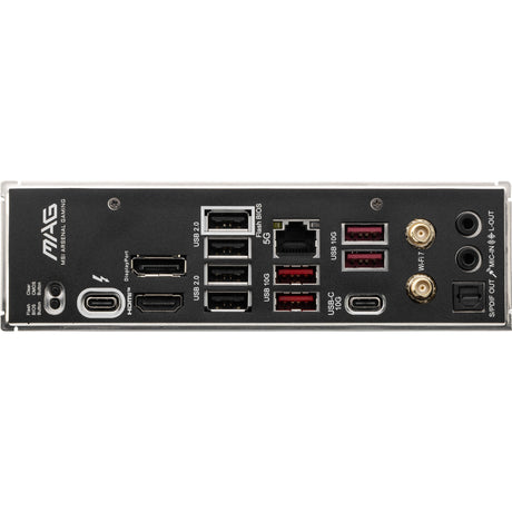 MSI Mag B860 Tomahawk WiFi Socket 1851 bundkort (RAID, 5GB-LAN, WiFi 7, BT, lyd, ATX)
