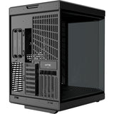 Hyte y70 midi tårnhus (sort | 2x USB-A | 1x USB-C | hærdet glas)