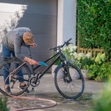 Gardena cleansystem cykelbørste, til cykler, trailere og klapvogne vaskebørste (grå turkis, 18848-20)