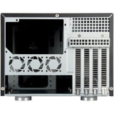 Silverstone sst-cs351 mini tårnhus (sort | 2x USB-A | 1x USB-C)