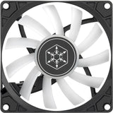 Silverstone air slimer 90 argb kabinet ventilator (sort, 92 x 92 x 15 mm, pwm)
