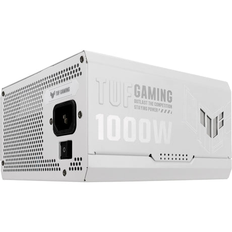 Asus tuf gaming gold white edition modulær 1000 watt strømforsyning (hvid, 1x 12v-2x6, 4x pcie)