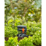 Gardena mikro-dryp-system oscillerende sprinkler os 90 sprinkler (mørkegrå orange)
