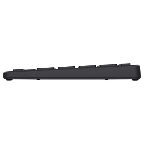 Trust nado ii bluetooth-tastatur (sort, us-layout (qwerty), saksekontakter, 80% (tkl), bluetooth)