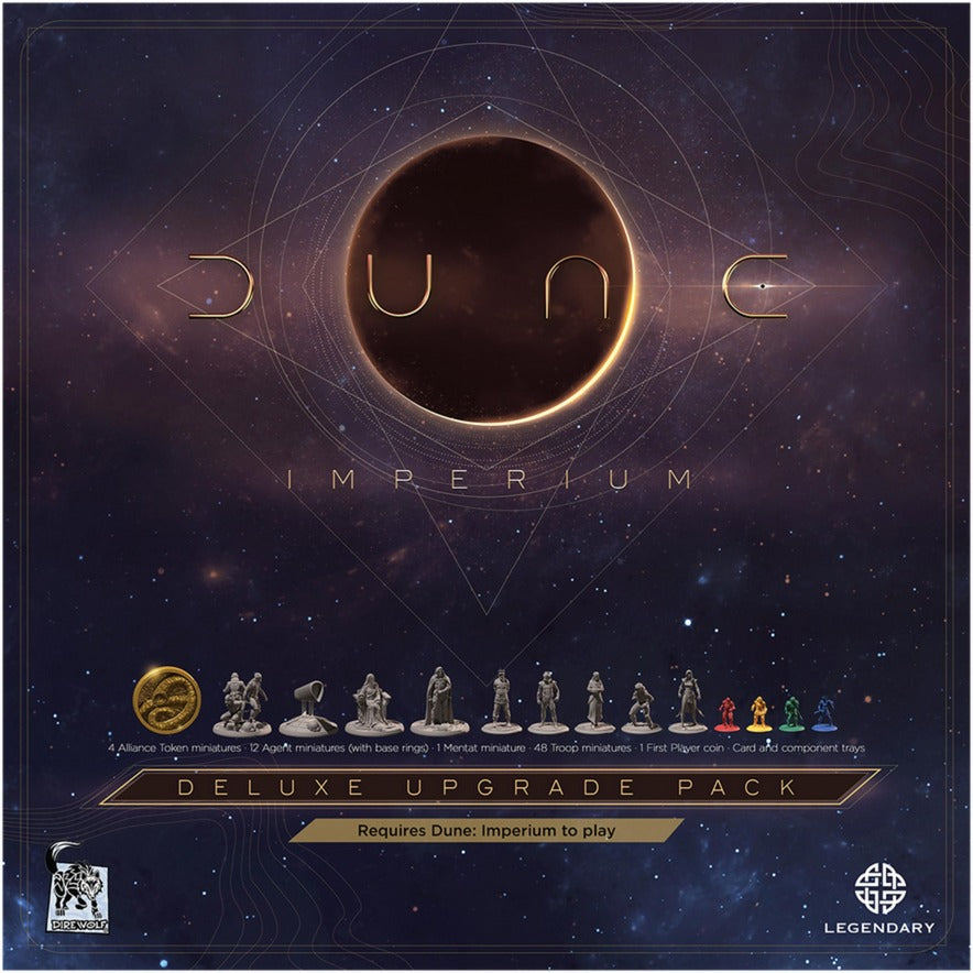 Asmodee dune: empire deluxe upgrade pack brætspil (engelsk, udvidelse, 1 - 4 spillere, 60 - 120 minutter, fra 14 år)