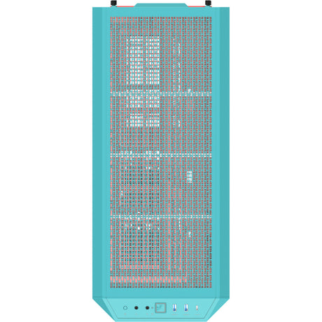 Thermaltake view 600 tg mint jordbær stort tårnhus (myntebær | 2x USB-A | 1x USB-C | hærdet glas)