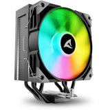 Sharkoon a40 rgb cpu køler (sort, 4-benet pwm blæserstik)