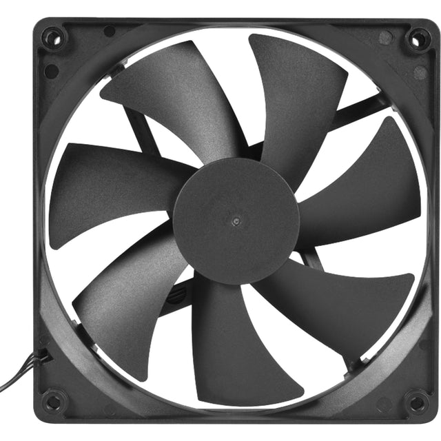 Alphacool kerne 140 mm blæser pwm 2500 rpm kabinet blæser (sort, 140 x 140 x 25 mm)