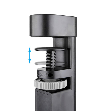 Neomounts DS22-840BL6 skrivebordsstik med klemme og USB-C- og USB-A-porte - hurtigopladningsstik (sort)