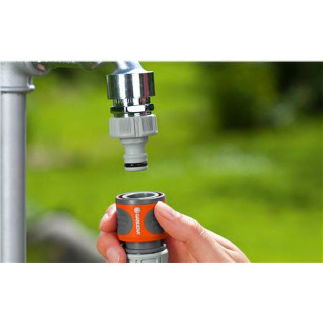Gardena plasthanetilslutning stik - 13 mm (1 2) ø, 15 mm (1 2) ø, 24,2 mm (3 4) indvendig - 18285-20