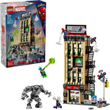 Lego superhelte 76342 marvel spider-man vs. mysterio: den daglige bugle
