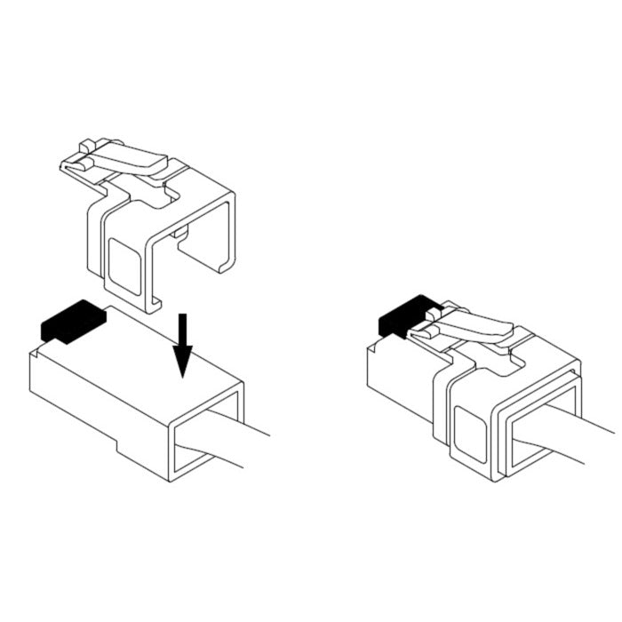 Delock rj45 reparationsklemmesæt 1 reservedel (40 klips)