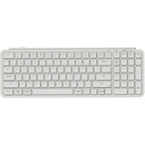 Keychron b2 pro-k8-tastatur (hvidt (mat), amerikansk layout (QWERTY), saksekontakter, 96%, ABS-taster, 2,4 GHz | Bluetooth | USB)