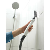 Black+decker fsmh1321 1600w dampmoppe med 6 tilbehør damprenser (hvid blå-grå)