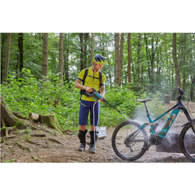 Gardena aquaclean 24 18 v p4a solo højtryksrenser (grå turkis, 14800-55, batteri medfølger ikke)