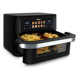 Tristar fr-9078 dualzone flex airfryer varmluftfrituregryde (sort, 10 liter, 2800 watt)