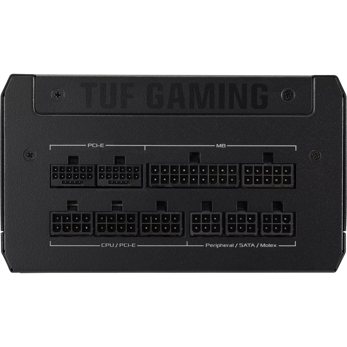 Asus tuf gaming gold modulær 1200 watt strømforsyning (sort, 2x 12v-2x6, 3x pcie)