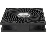 Silverstone air penetrator 120i case ventilator (sort, 120 x 120 x 25 mm)